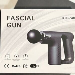 Black Fascial Massage Gun